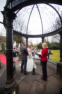 Wedding ceremony, Cheshire