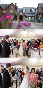Wedding Ceremony at The Villa Wedding Photography Lancashire