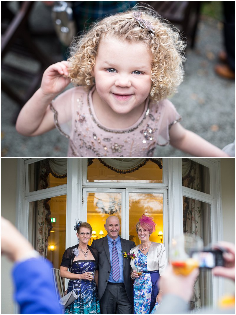 Guests at Wedding at The Wordsworth Hotel Cumbria