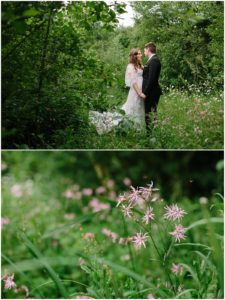 Bride and groom Mesnes Park