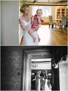 Bride with daughter at Merrydale Manor