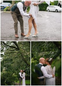 Bride and groom portraits