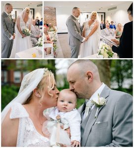 The lodge at Mesnes Park wedding photographer