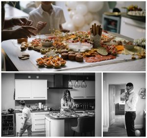 wedding prep at Ancrum house gretna green
