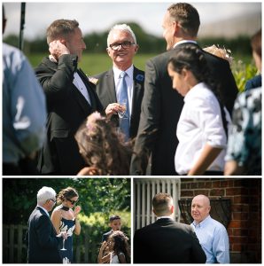 guests at davenport wedding