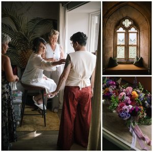 Bride prep Wennington