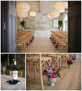 wedding ceremony Wennington Hall