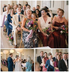 Mother of bride ceremony photos