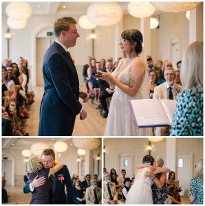 Ceremony at Lancaster wedding venue