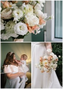 Wedding flowers at Hotel Du Vin Edinburgh