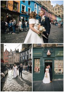 Edinburgh wedding photos