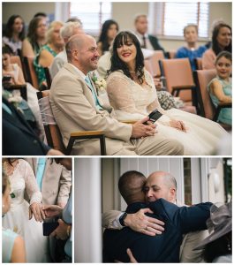 wedding ceremony Thirsk wedding photographer