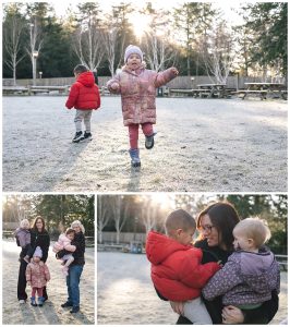 Frosty photoshoot at Whinfell Forest